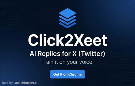 Click2Xeet Chrome Extension Badge
