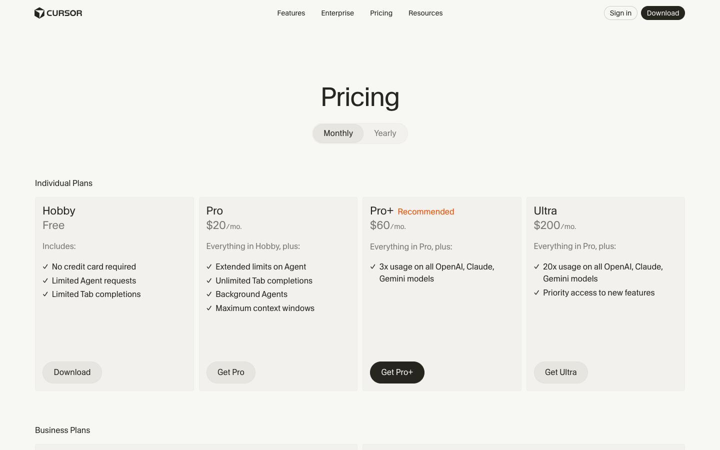 Anysphere Cursor screenshot 2