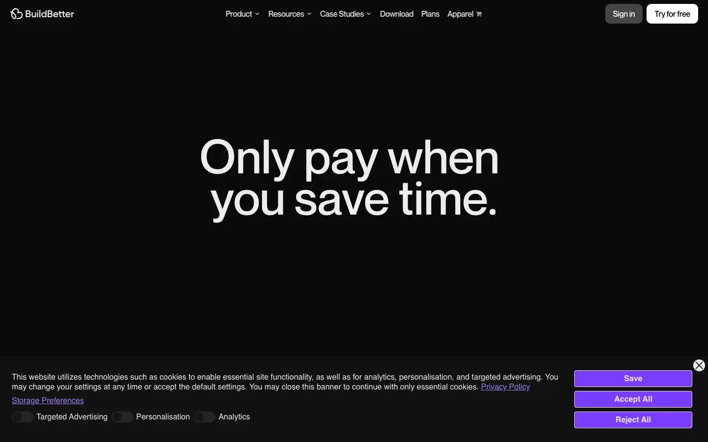 BuildBetter screenshot 2