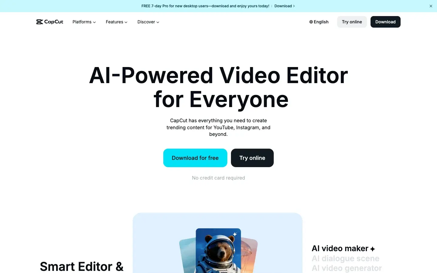 CapCut AI Video Generator screenshot 3