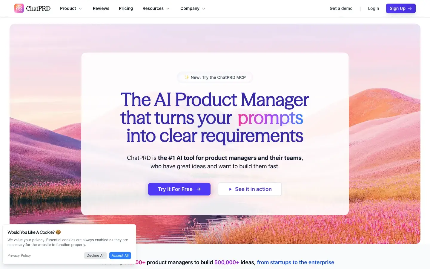 ChatPRD screenshot 1