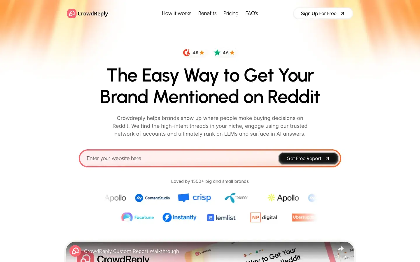 Crowdreply screenshot 1