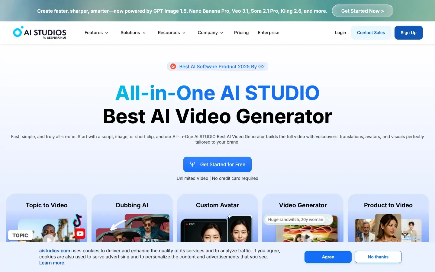 DeepBrain AI screenshot 1