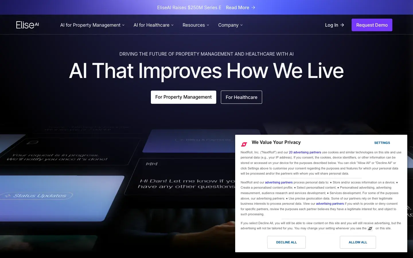 EliseAI screenshot 1