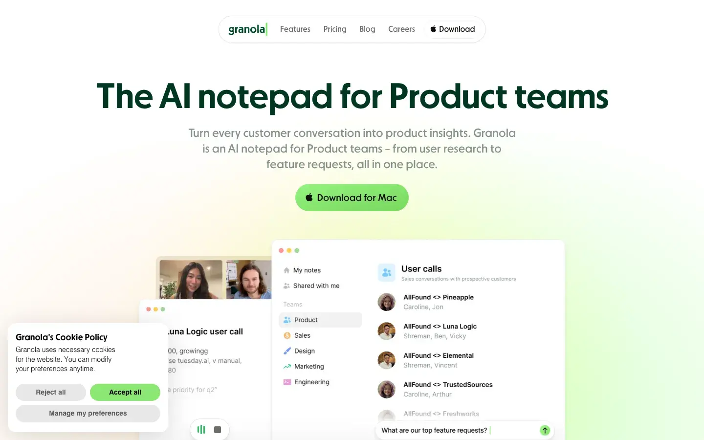 Granola screenshot 3