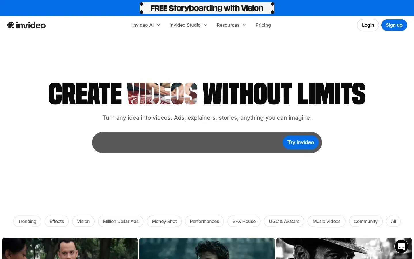 Invideo AI screenshot 1