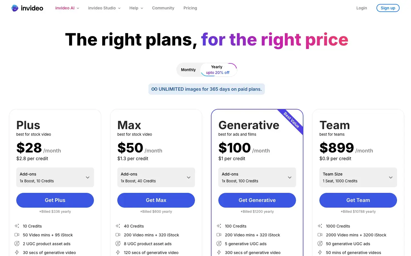 Invideo AI screenshot 2