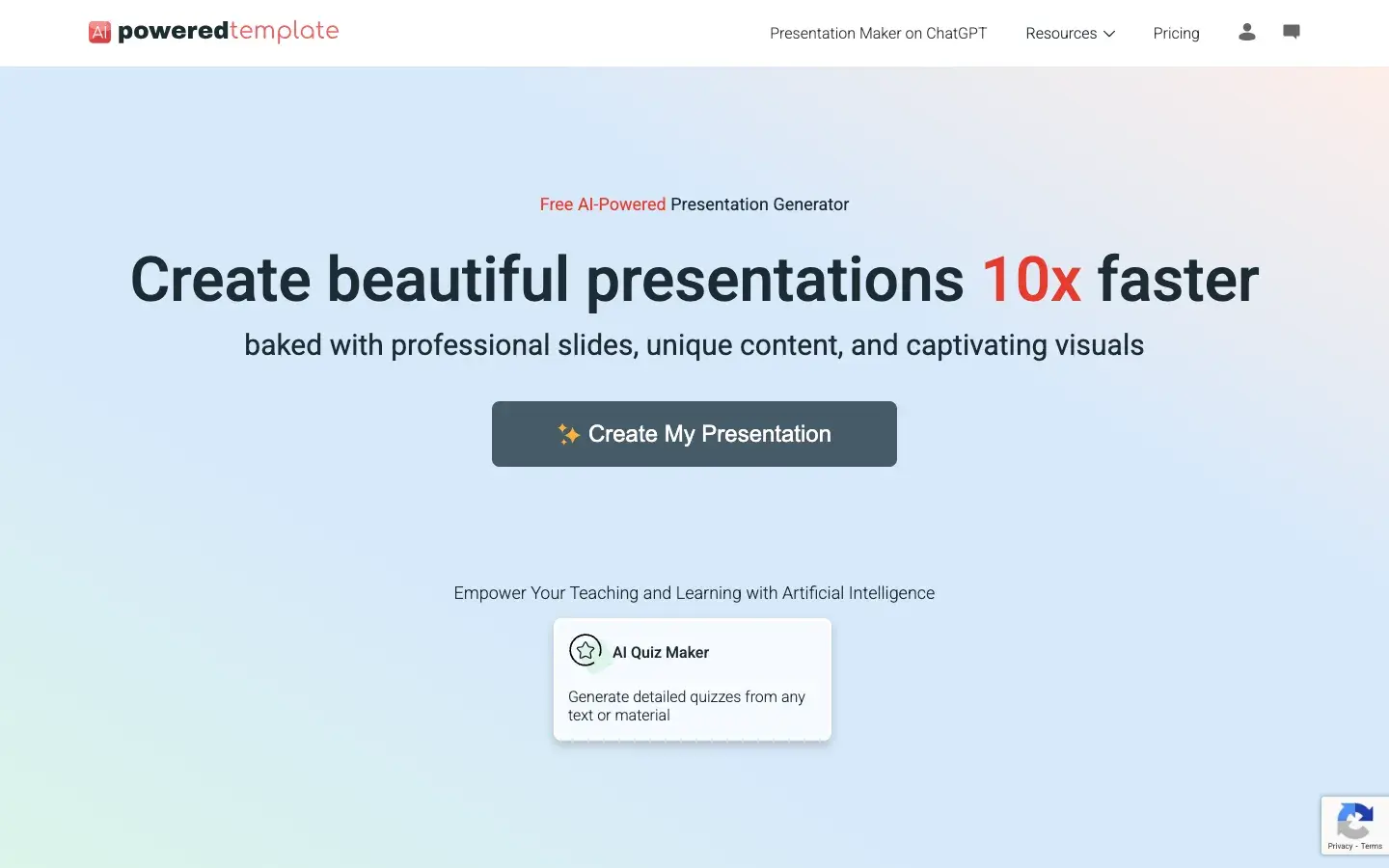 PoweredTemplate AI screenshot 3