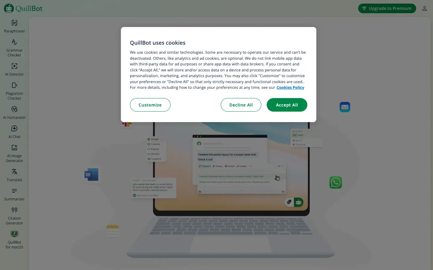 QuillBot AI Presentation Maker screenshot 3