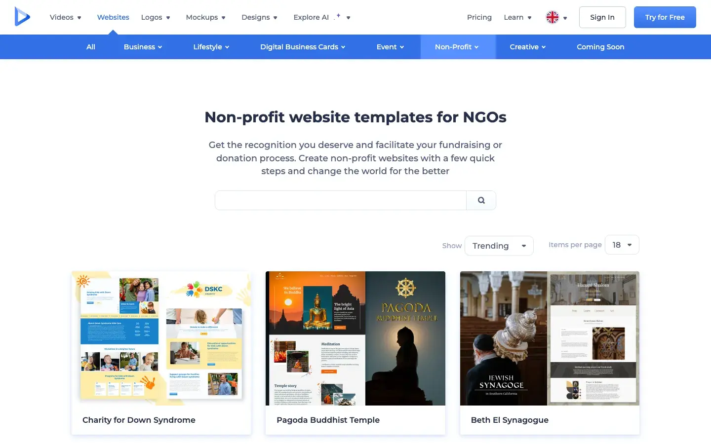 Renderforest AI Video Generator screenshot 2