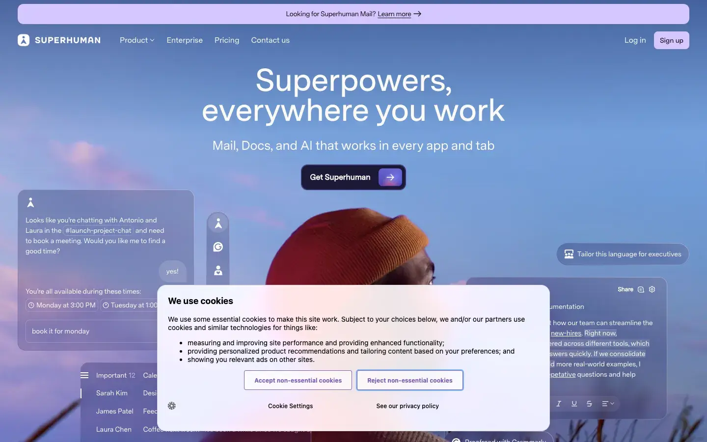 Superhuman screenshot 1