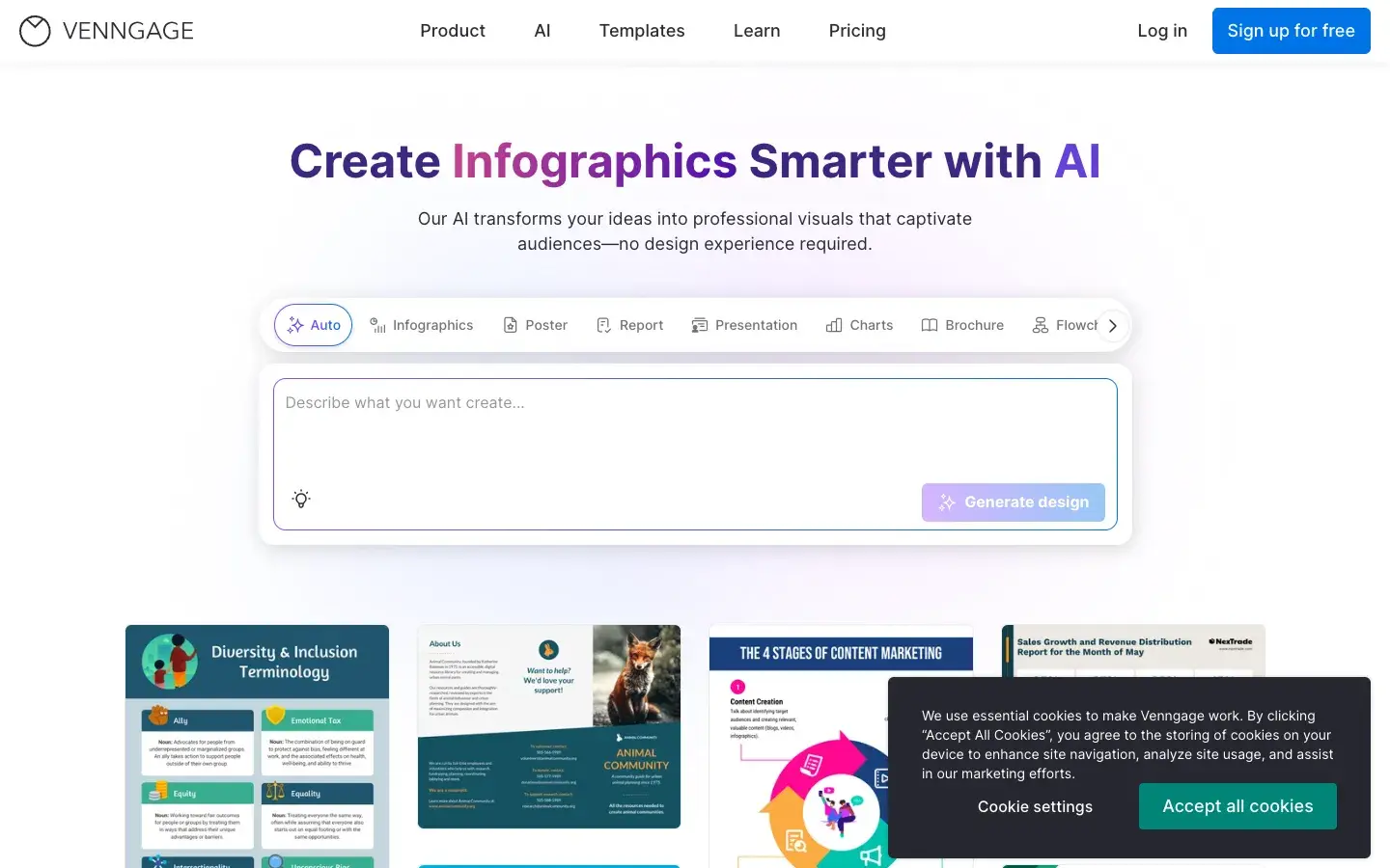 Venngage screenshot 1