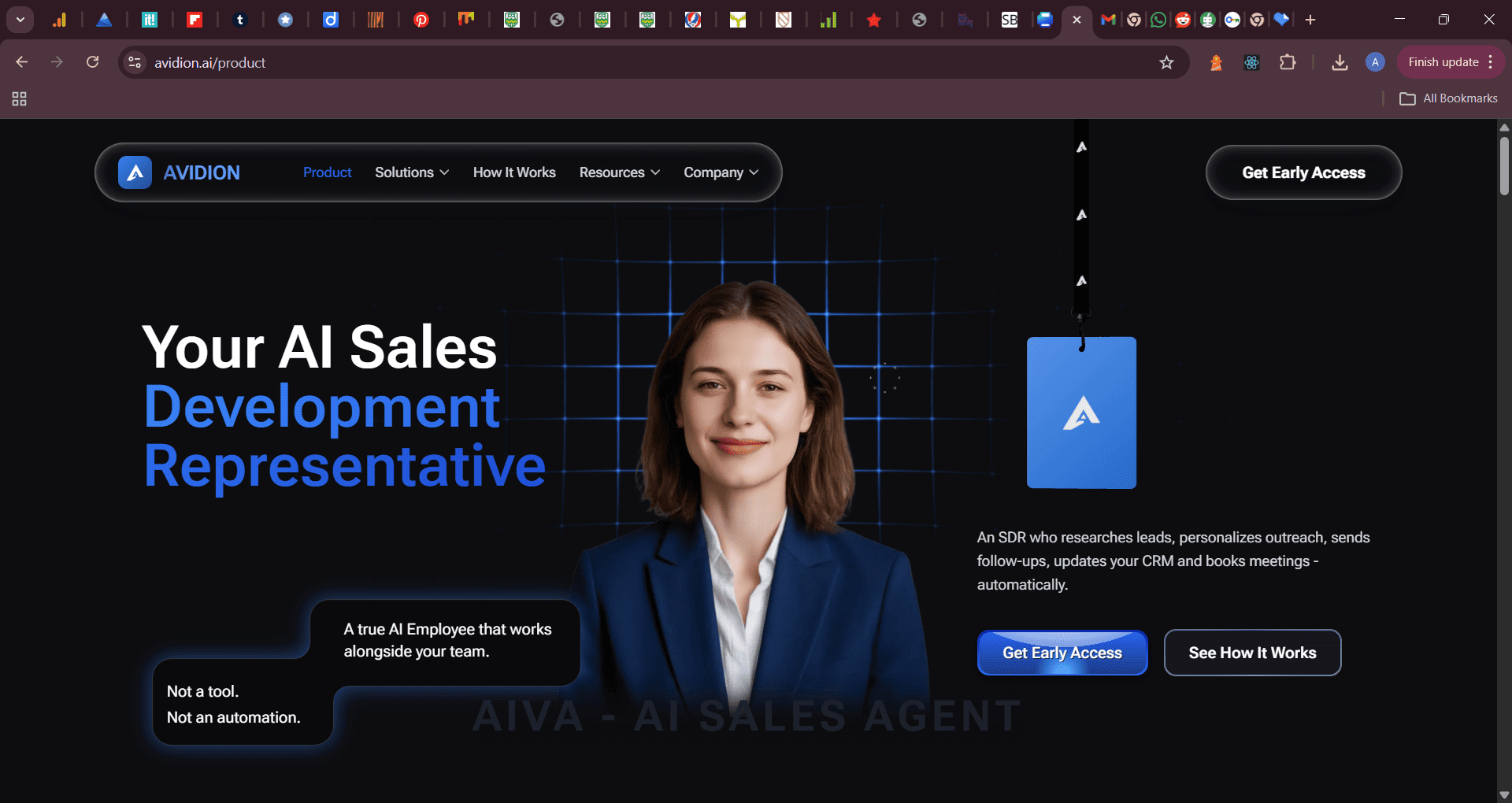Aiva Ai sdr screenshot 2