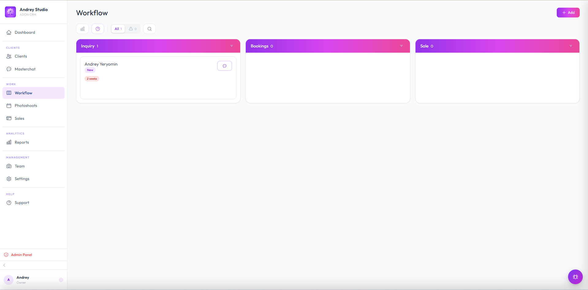ADON CRM screenshot 4