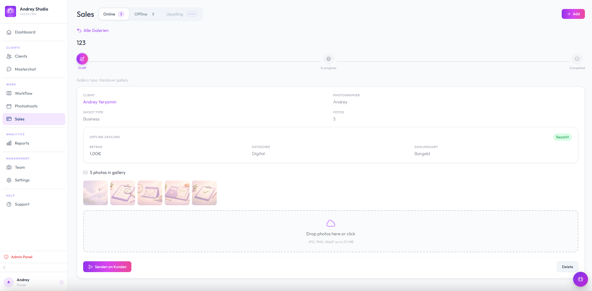ADON CRM screenshot 5