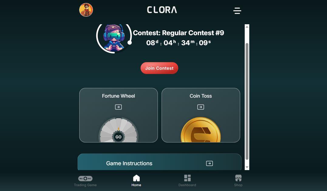 CLORA screenshot 1