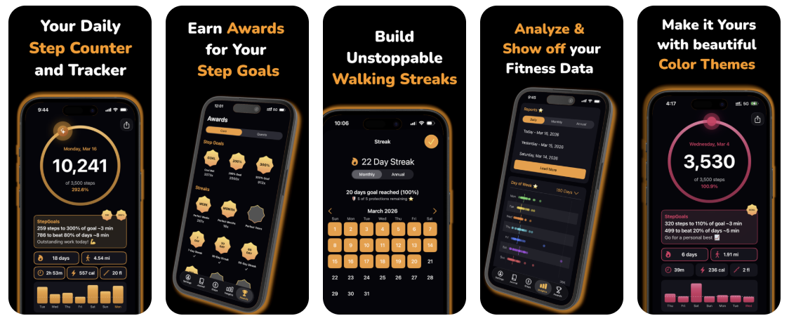 StepGoals screenshot 1