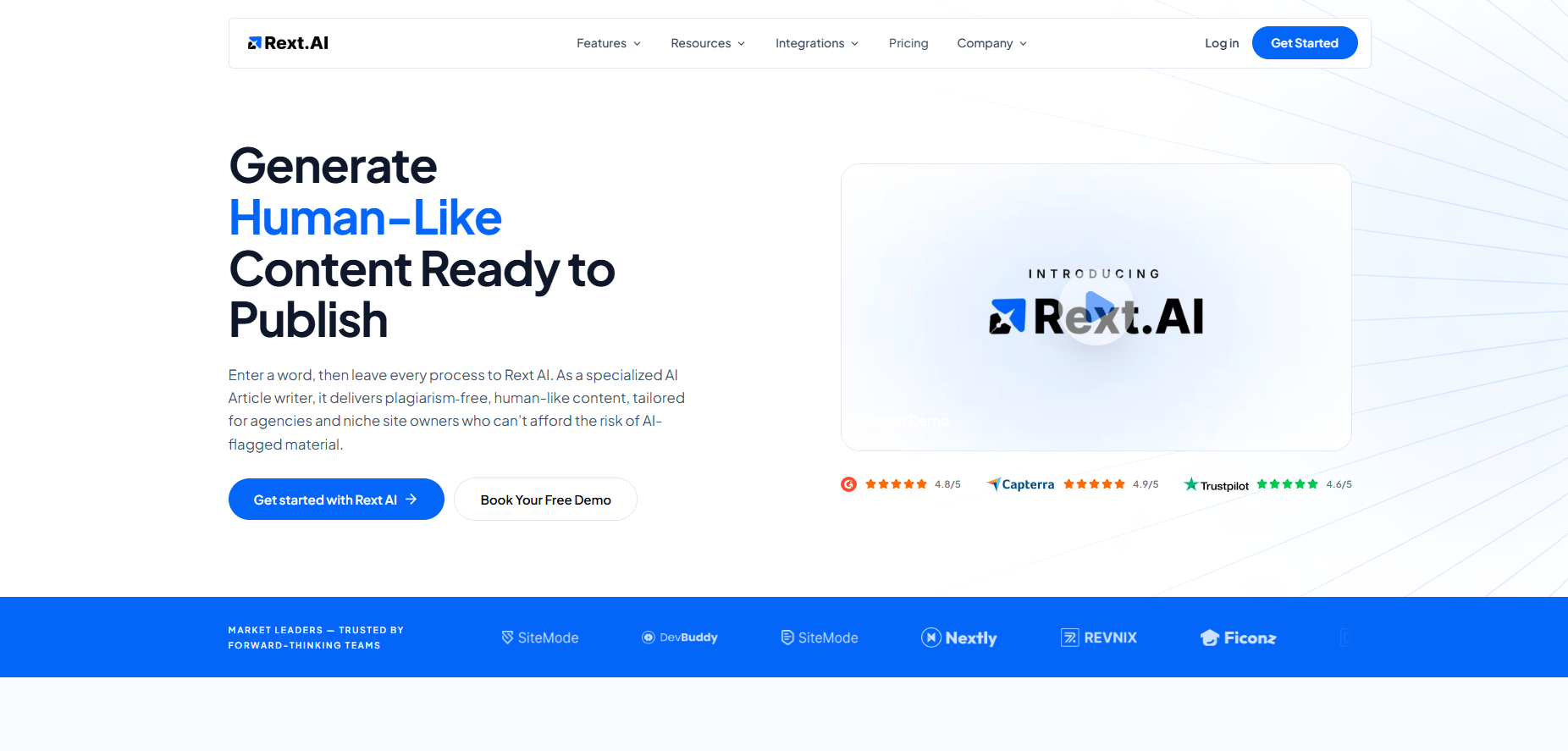 Rext AI screenshot 1